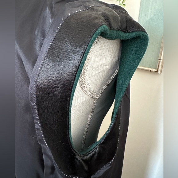 Dries Van Noten Green Wool Longline Vest Size 38 / 8 Excellent Condition - Picture 7 of 9